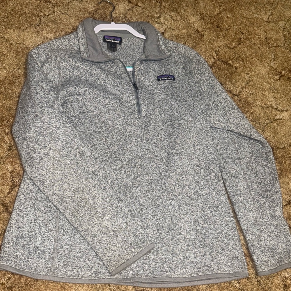 Patagonia Gray Women's Better Sweater® 1/4-Zip Fleece